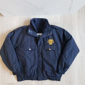 Spartan Jacket Mens XL Navy American Heritage Investigator Security Workwear